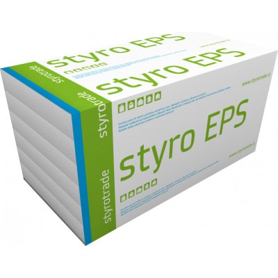 Polystyren EPS 100 S Stabil 1000x500x100 (2,5m2) podlahový