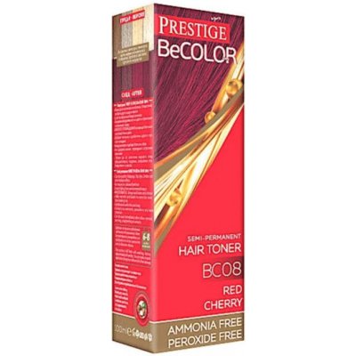 Prestige Be Color barva na vlasy BC08 Červená třešeň 100 ml – Zboží Mobilmania
