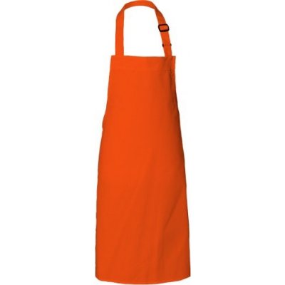 Link Kitchen Wear Nastavitelná zástěra na grilování bez potisku Oranžová X979 – Hledejceny.cz
