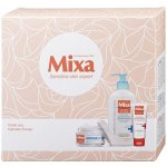 Mixa Hyalurogel Rich hydratační denní krém 50 ml + Mixa Optimal Tolerance čisticí micelární voda 200 ml + Mixa Intense Nourishment krém na ruce 100 ml dárková sada – Zboží Mobilmania