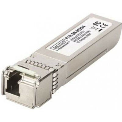 Digitus SFP+10 Gbps Bi-directional Module, Singlemode 10km, Tx1270/Rx1330, LC Simplex Connector, with DDM feature DN-81204 – Hledejceny.cz
