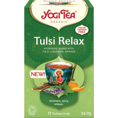 Yogi Tea Bio Tulsi relax 17 x 2 g – Zboží Mobilmania