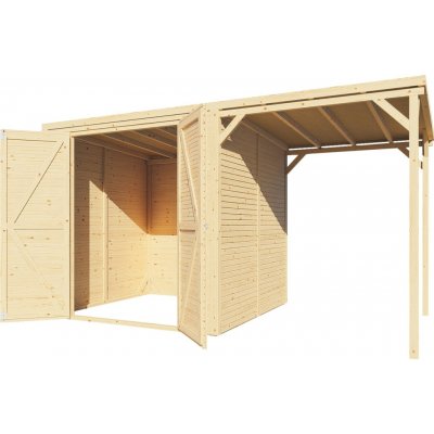 Bertilo Box 3 Plus s přístavbou, 373 x 202 cm přírodní – Hledejceny.cz
