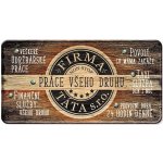 Nekupto Plechová cedulka Firma Táta s.r.o. – Hledejceny.cz