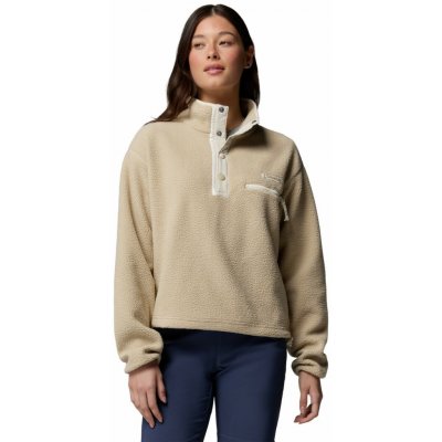 Columbia Helvetia II Cropped Half Snap Fleece béžová – Sleviste.cz