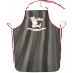 Forbyt kuchyňská zástěra Master Chef černá 60x80cm – Zboží Mobilmania