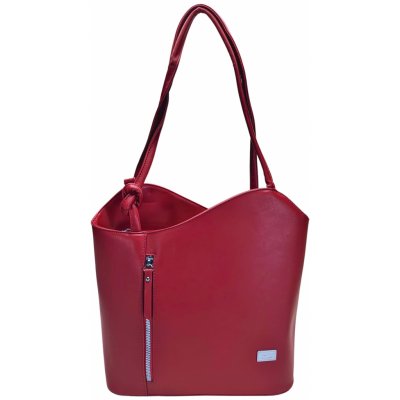 Elegantní vínová bordó kabelka a batoh 2v1 Emily – Sleviste.cz