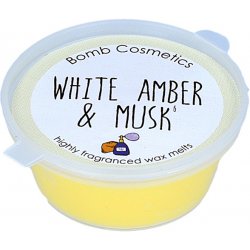 Bomb Cosmetics vonný vosk White Amber & Musk Bílá ambra a Mošus 35 g