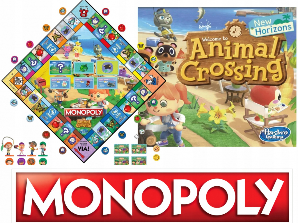 Hasbro Monopoly Animal Crossing