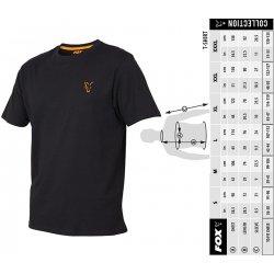 Fox Triko Collection Black Orange Polo Shirt