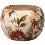 Obal na květník MANES ROSA keramický béžový pr.11x10cm béžová speciální – Hledejceny.cz