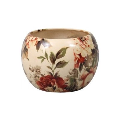Obal na květník MANES ROSA keramický béžový pr.11x10cm béžová speciální – Hledejceny.cz