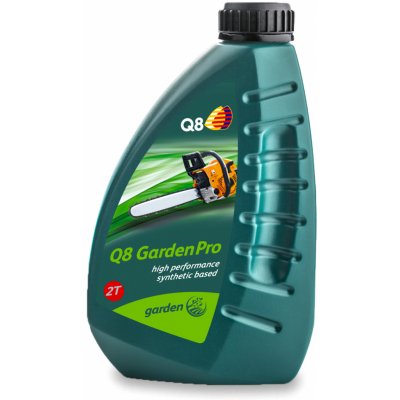 Q8 Oils Garden Pro Synt 2T 1 l – Zboží Mobilmania