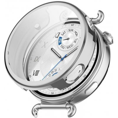 VSECHNONAMOBIL 123579 TPU FULL COVER Kryt pro Huawei Watch GT 6 41mm stříbrný – Zboží Živě