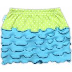 Nicol Suknička Květinka - sv. modrá/zelená puntík – Zboží Dáma