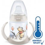 Nuk kojenecká láhev na učení Medvídek Pú s kontrolou teploty béžová 46040 150 ml – Zboží Dáma