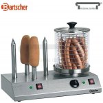 Bartscher Ohřívač párků Hot Dog nádoba a 4 trny 4 trny + nádoba - 0,96 kW / 230 V - 7,63 kg – Sleviste.cz