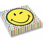 Amscan Smiley World ubrousky 16ks 33x33cm – Zboží Dáma