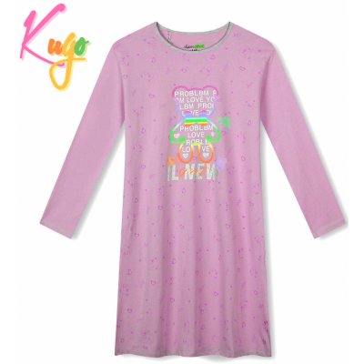 Kugo dětské pyžamo MN1773 růžová – Zboží Mobilmania