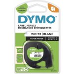 Dymo S0721510, černý tisk/bílý podklad, 4m, 12mm, – Zboží Dáma