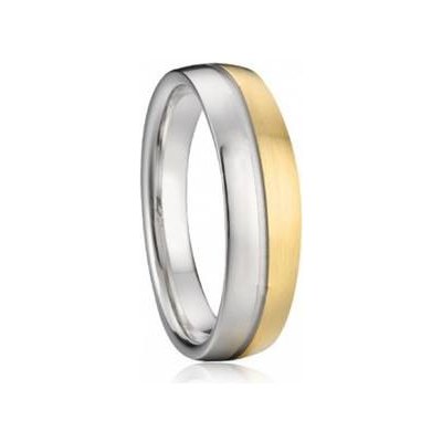 7AE AN1042 Pánský snubní ocelový prsten – Zboží Mobilmania
