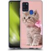 Pouzdro a kryt na mobilní telefon Samsung Pouzdro Head Case Samsung Galaxy A21s KOTĚ S MAŠLÍ