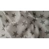 Plenky PREM Látková Bambusová tetra plena s potiskem Hvězdy šedé 70/70 cm