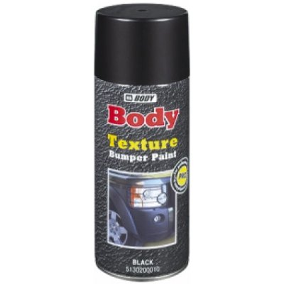 HB BODY bumper texture - texturovaná Barva na plasty ve spreji černá 400ml – Zbozi.Blesk.cz