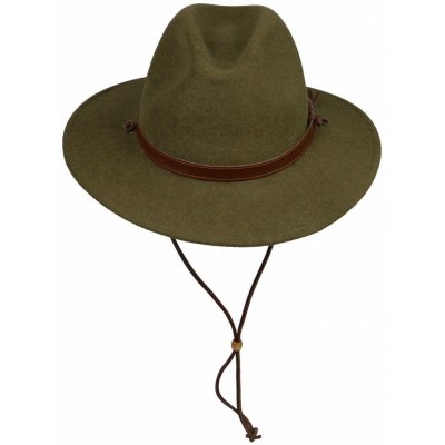 SCIPPIS Australský klobouk vlněný WARREN oliv – Zbozi.Blesk.cz