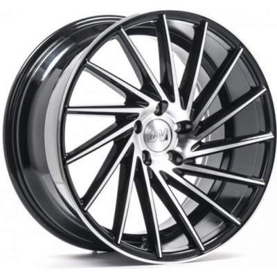 1Av Zx1 8x18 5x100 ET42 gloss black & polished – Hledejceny.cz