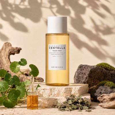 SKIN1004 Madagaskar Centella Toning Toner 210 ml - Zklidňující tonikum s pupečníkem asijským – Zboží Dáma