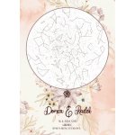 Svatební Hvězdná mapa – Zboží Dáma
