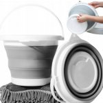 Rossner Kbelík skládací šedý 10 l – Zbozi.Blesk.cz