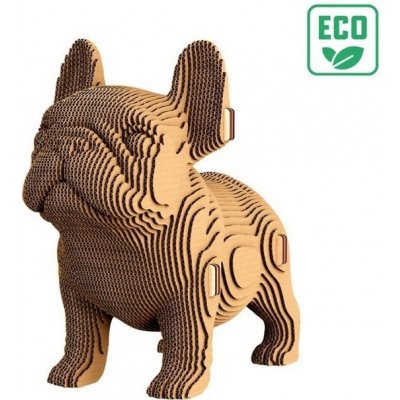 Cartonic 3D PUZZLE BULLDOG PUPPY, 63 ks – Sleviste.cz