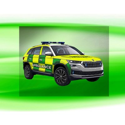 Sanitka Kodiak nažehlovačka 8x5 cm – Zboží Dáma