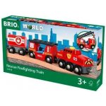 BRIO Hasičský hasící vlak 33844 – Zboží Dáma