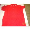 Kojenecké tričko a košilka DANAPO Dětské červené tričko s límečkem