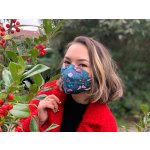 Balerina respirátor FFP2 přírodní vzor 5 ks – HobbyKompas.cz