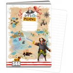 ARGUS Sešit A5 TYP 544 Let s be Pirates – Hledejceny.cz