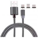 usb kabel Gembird CC-USB2-AMLM31-1M USB/Lightning, Micro USB, USB C, 1m