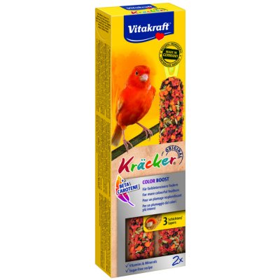 Vitakraft KRÄCKER tyčinky KANÁREK na vybarvení 60 g – Hledejceny.cz