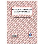 Baloušek Tisk PT198 Faktura za hotové, daňový doklad A5 – Hledejceny.cz