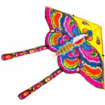 KIK KX9672_1 Drak velký 90cm motýl růžový – Hledejceny.cz