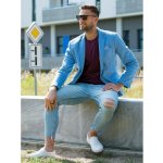 CityZen AGEN pánské tričko bordó – Zboží Mobilmania