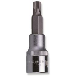 Zástrčné hlavice Torx, 1/4", velikosti T6-T40, délka 37 mm - JONNESWAY Profil: Torx, Velikost čtyřhranu: 1/4", Velikost: T30