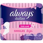 Always Dailies Singles To Go intimky 20 ks – Zbozi.Blesk.cz