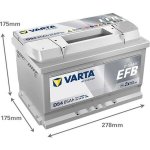 Varta Start-Stop 12V 65Ah 650A 565 500 065 – Sleviste.cz