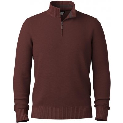 Smartwool M Sparwood 1/4 Zip Sweater, Pecan Brown-Mink pánský svetr – Zboží Mobilmania