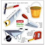 Quercetti Works Magnetic sorting lotto – Zboží Dáma