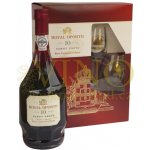 Real Companhia Velha Royal Oporto aged Tawny 19% 10y 0,75 l (dárkové balení 2 sklenice) – Hledejceny.cz